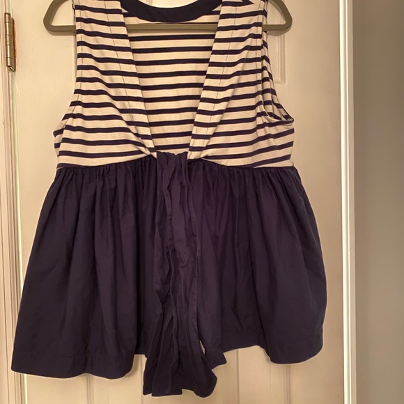 JCrew Open Back Bow top - Picture 6 of 6